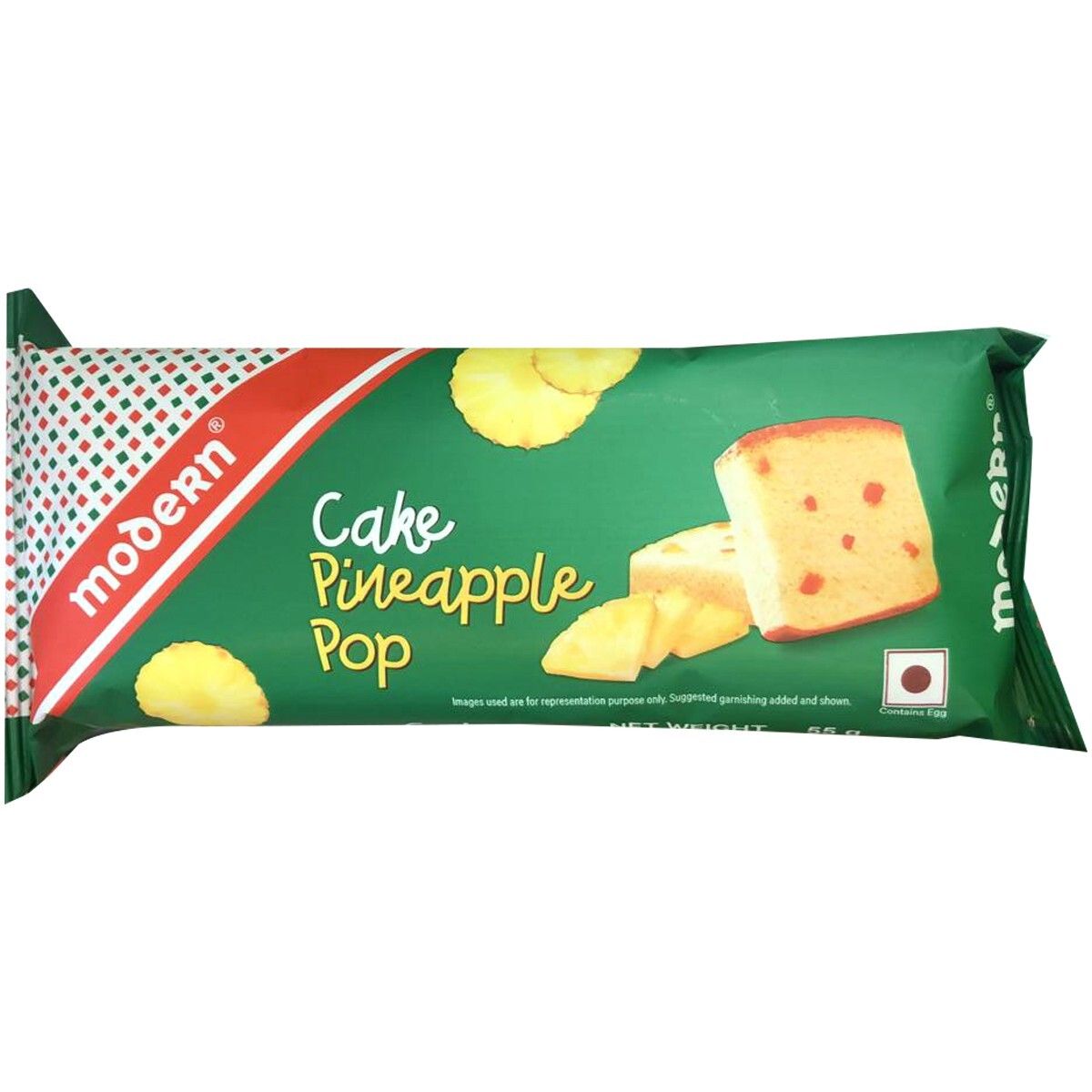Modern Bar Cake Pineapple, 55 gm