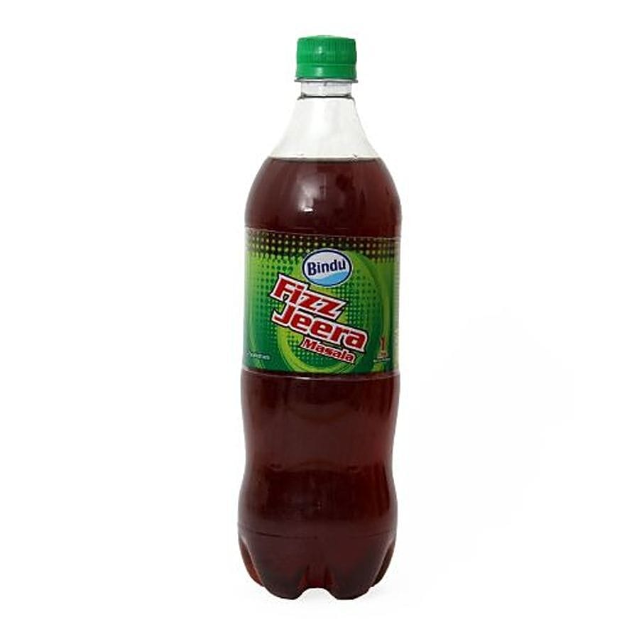 Bindu Soda - Fizz, Jeera Masala, 1 L Bottle