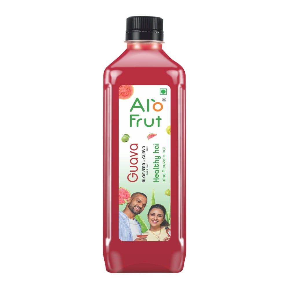 Alo Frut Guava Aloe Vera Juice, 200 ml