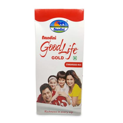 Nandini Goodlife Gold 1 Ltr Tetra Pack
