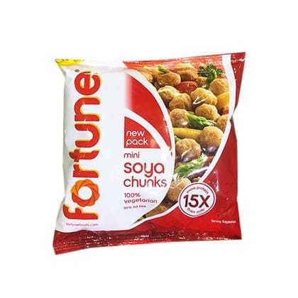 Fortune Soya Chunks Red