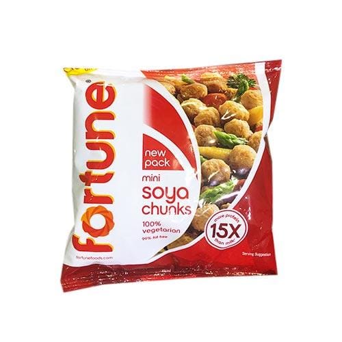 Fortune Soya Chunks Red