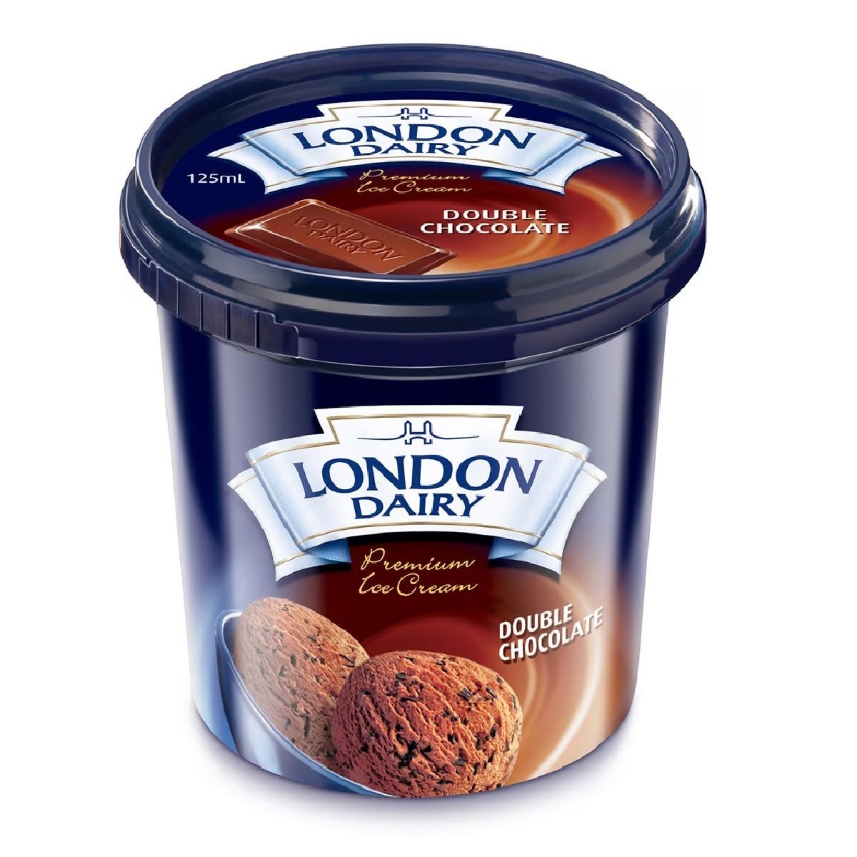 London Dairy Double Chocolate Cup, 125 ml