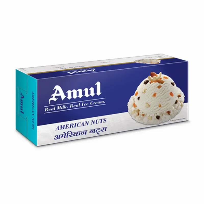 Amul Real Milk Real Ice Cream American Nuts, 750 ml