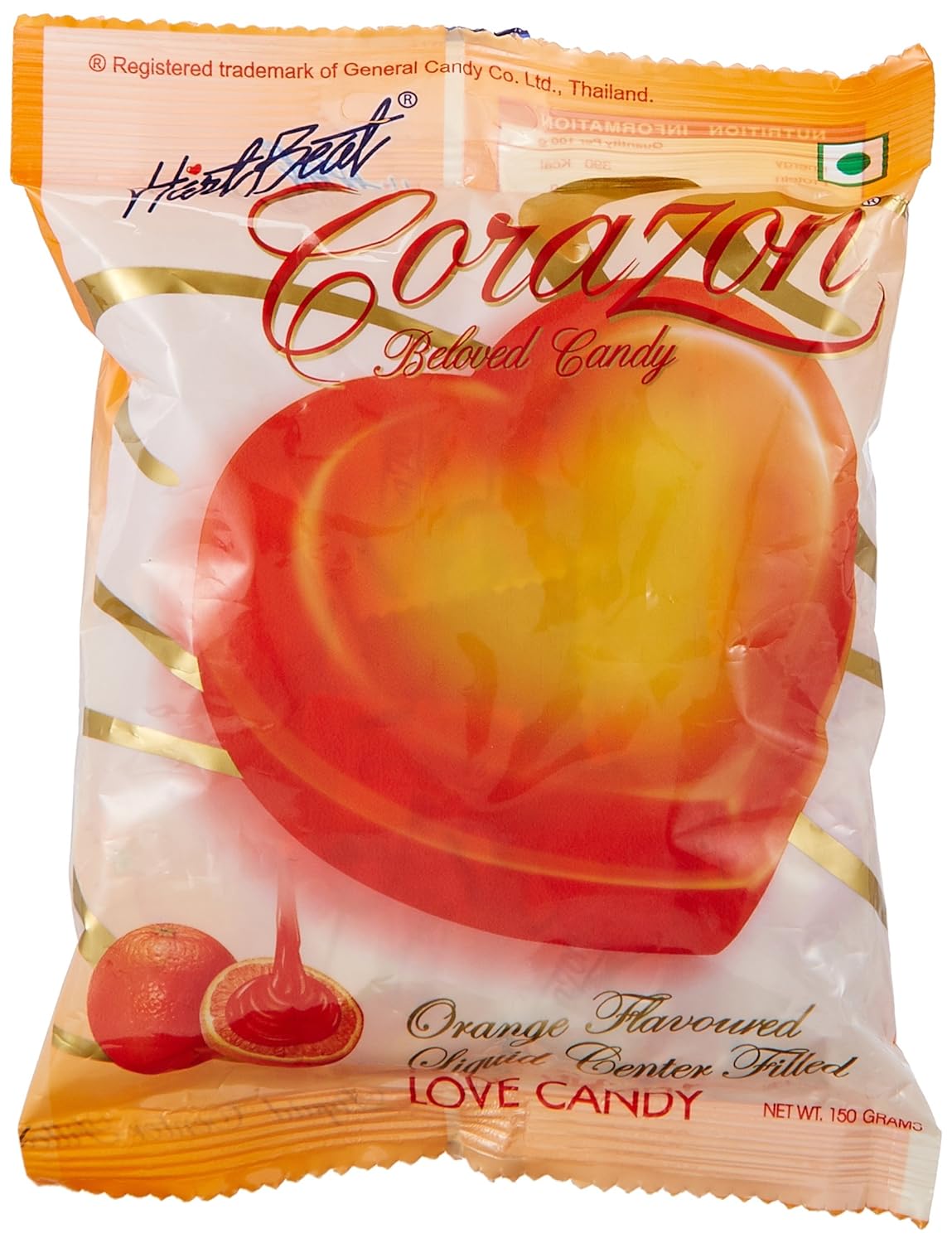 Hartbeat Corazon Orange, 150G