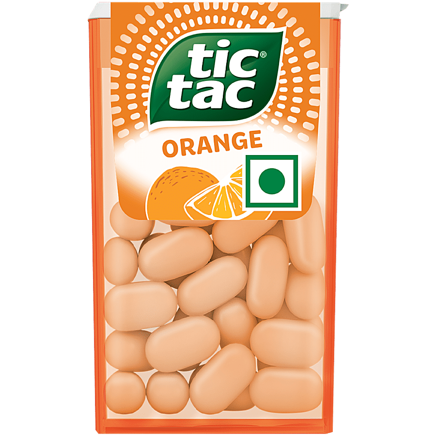 Tic Tac Orange Hard Candy - 13 G
