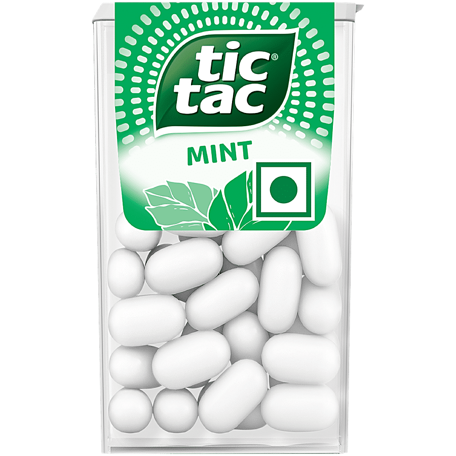 Tic Tac Candy - Gentle Messages, Mint, 13 G