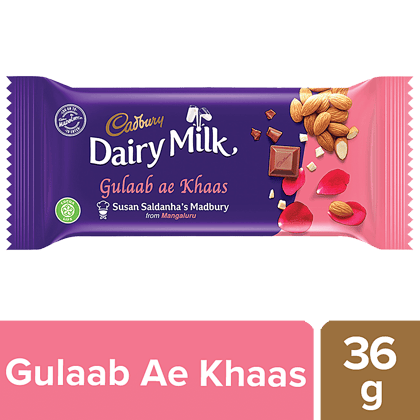 Cadbury Dairy Milk - Gulaab Ae Khaas Madbury Chocolate Bar, 36 G