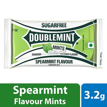 Doublemint Sugar-Free Spearmint Flavour Thinmint, 3.2 G