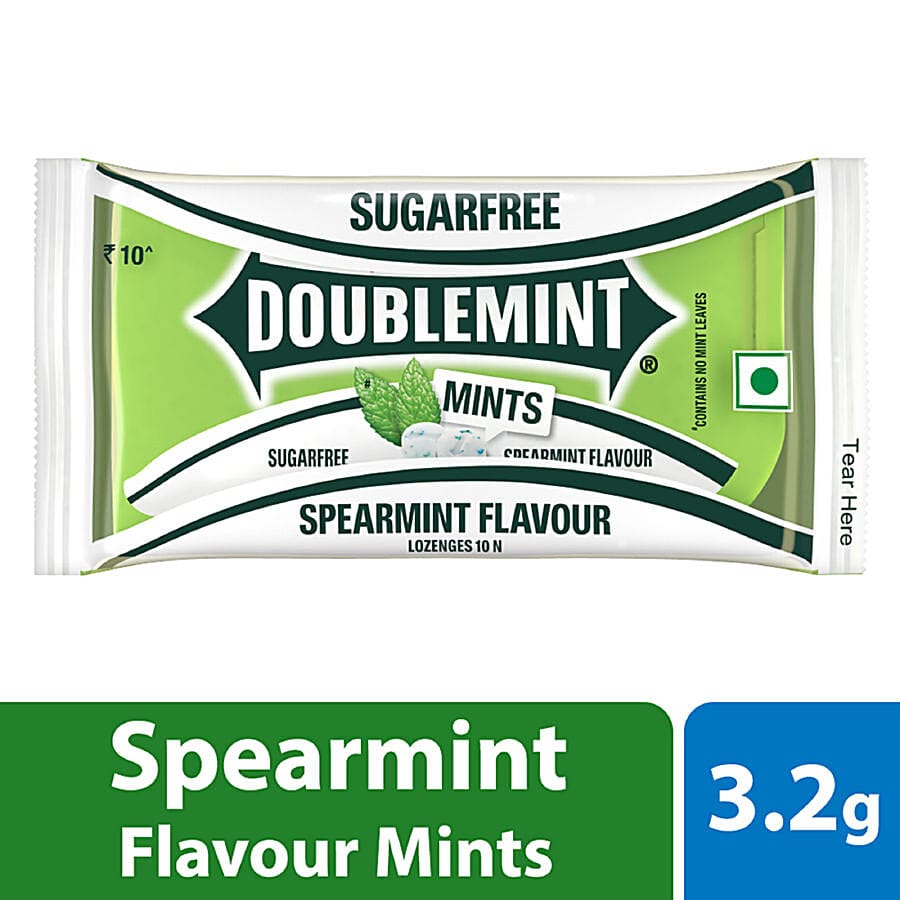 Doublemint Sugar-Free Spearmint Flavour Thinmint, 3.2 G