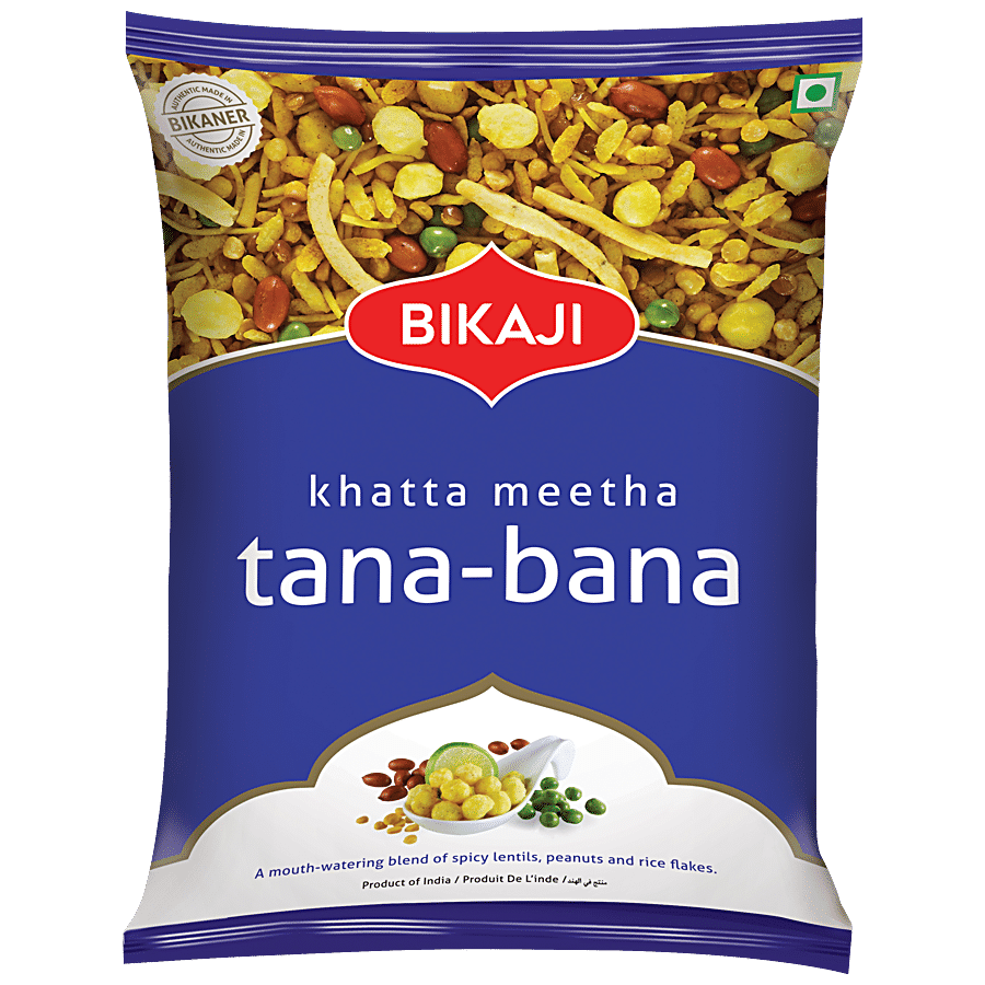 Bikaji Khatta Meetha - Tana-Bana, 200 G Pouch