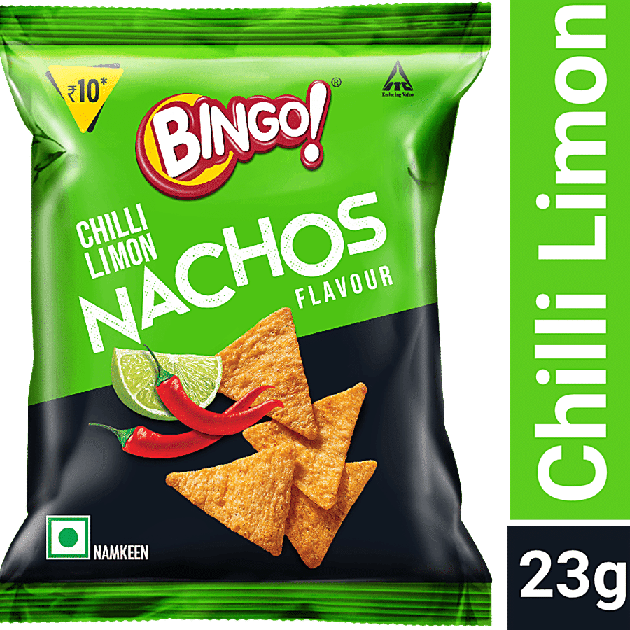 Bingo Nachos Chilli Limon, 23 G Pouch
