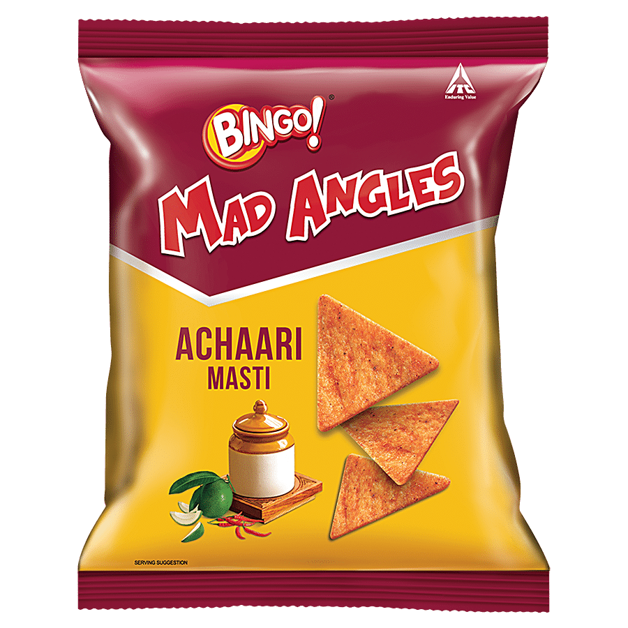 Bingo Mad Angles - Achaari Masti, 72.5 G Pouch