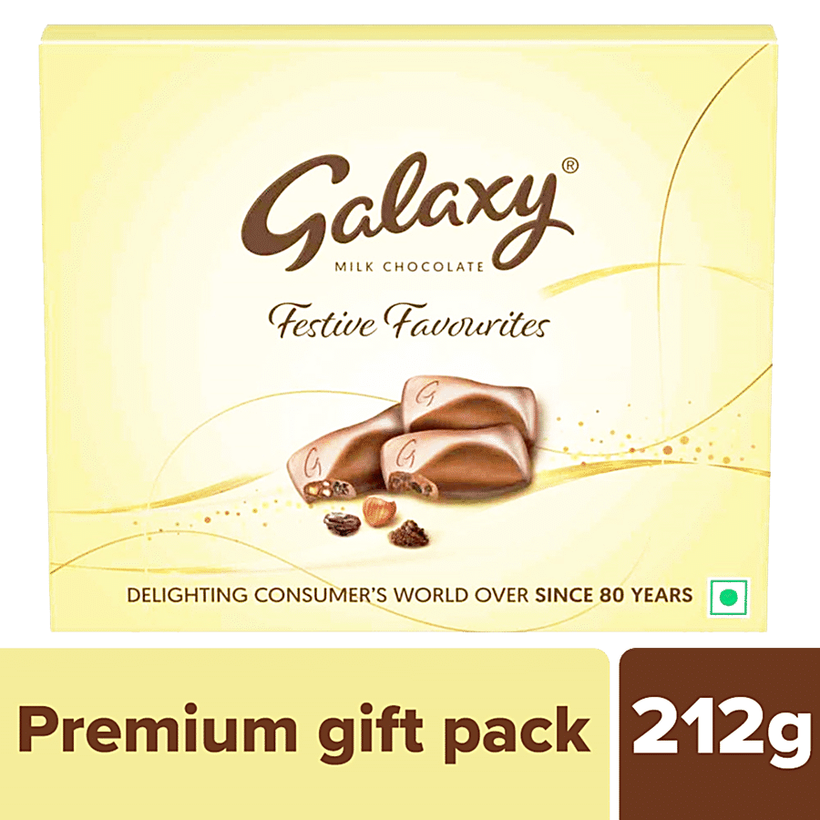 Galaxy Festive Favourites - Milk Chocolate Gift Pack, 212 G