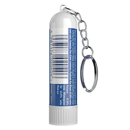 Vicks Inhaler - Provides Instant Relief From Blocked Nose, 0.5 Ml Tube