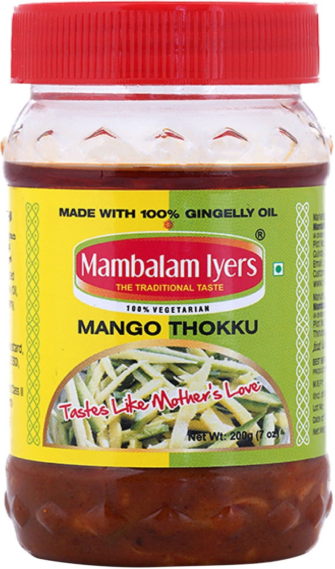 Mambalam Iyers Food Products Mango Thokku 200Gm(1+1 Offer) Mango Pickle (200 G)