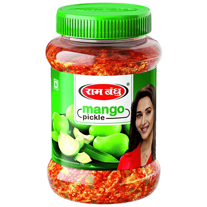 Rambandhu Mango Pickle - Aam Ka Aachar, Improved Taste, 1 Kg Pet