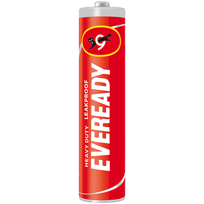 Eveready Carbon Zinc Aaa Batteries 1.5 Volt, Highly Durable & Leak Proof, 4 Pcs