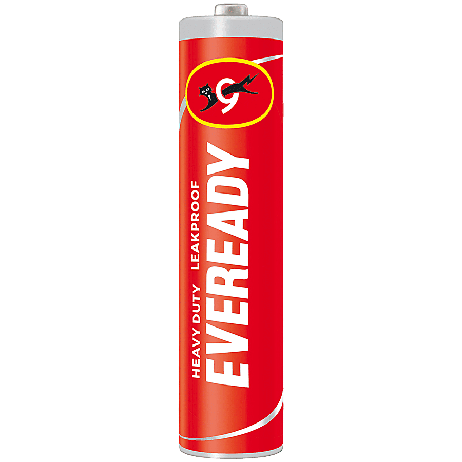 Eveready Carbon Zinc Aaa Batteries 1.5 Volt, Highly Durable & Leak Proof, 4 Pcs