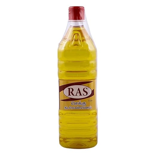 Ras Chekku Cooking Oil - Groundnut, 1 Litre