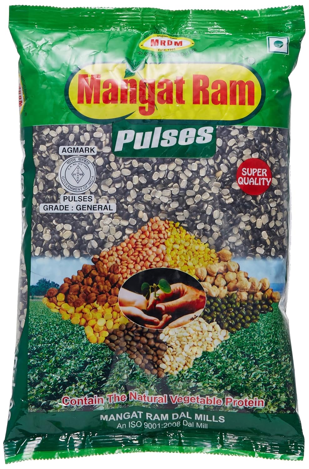 Mangat Ram Urad Chilka, 1kg