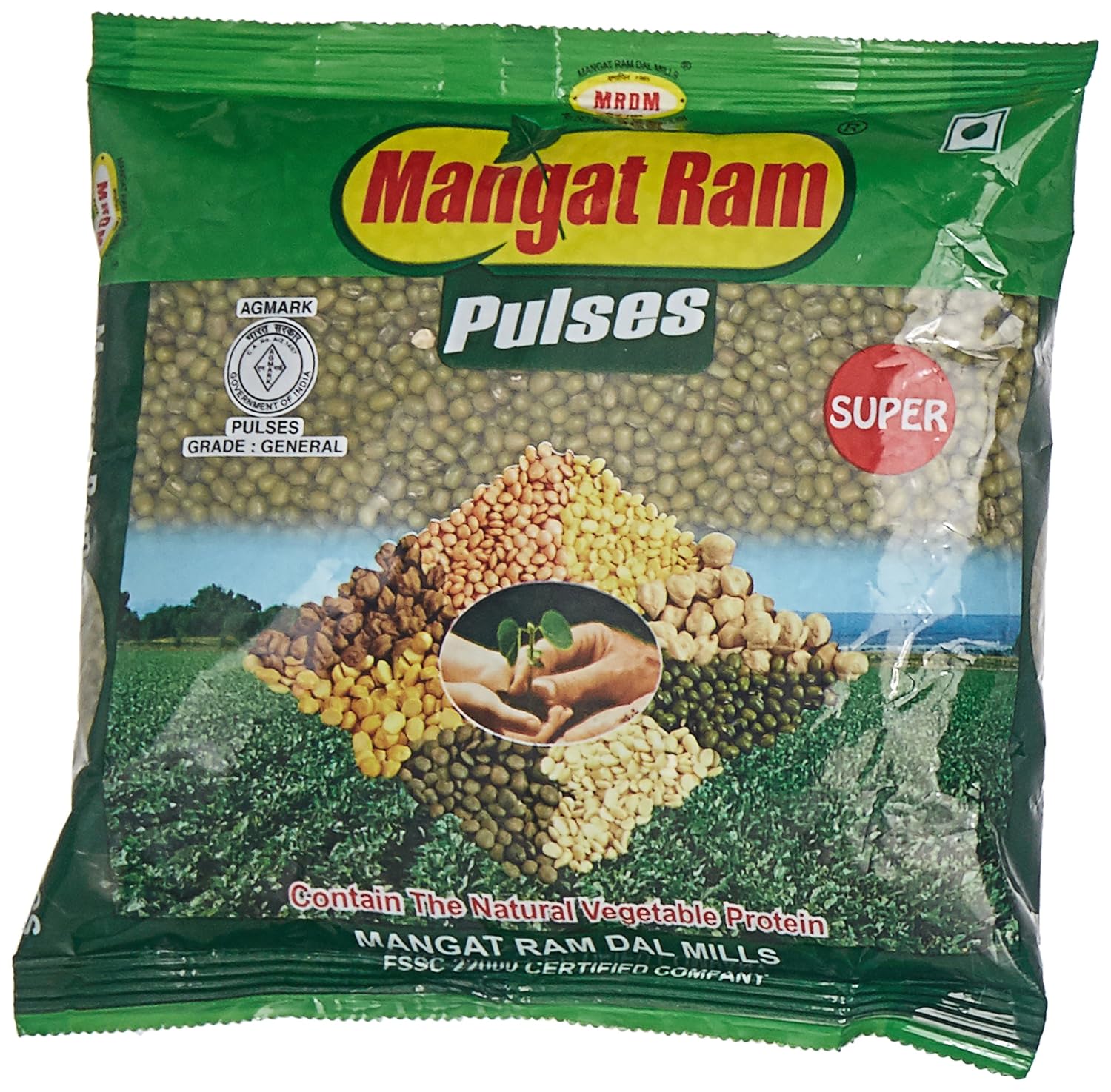 Mangat Ram Moong Sabut, 500g