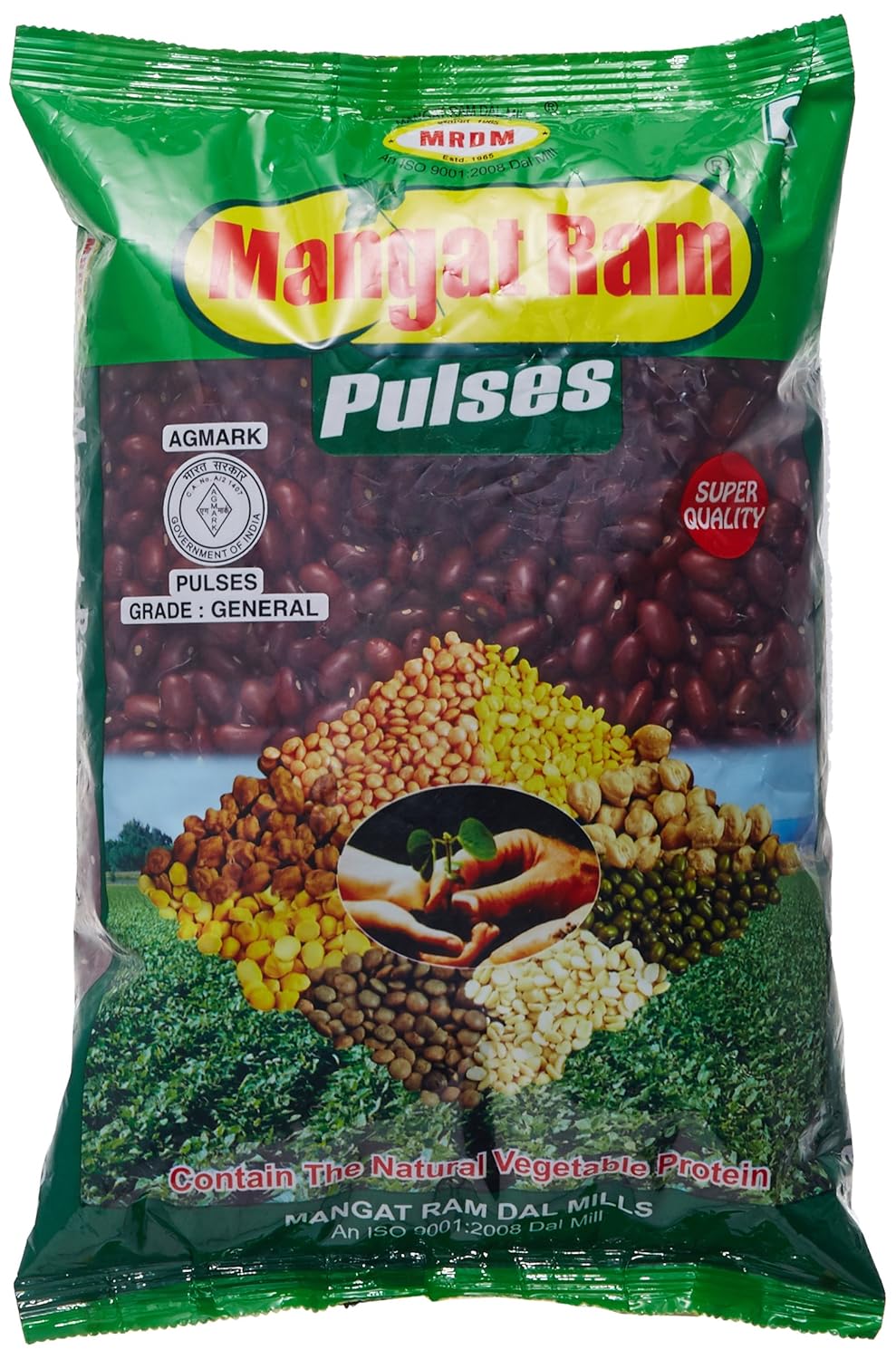 Mangat Ram Lal Rajma, 1kg