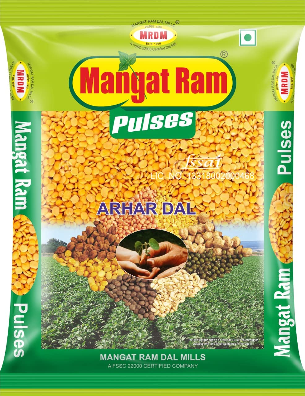 Mangat Ram Arhar Dal, 500g