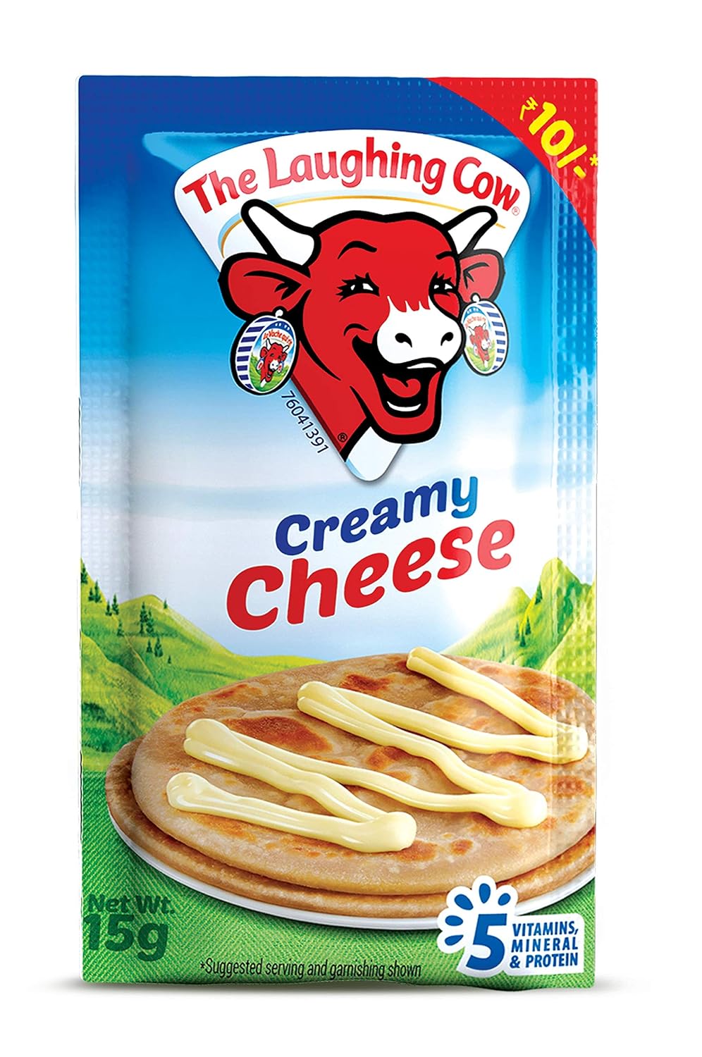The Laughing Cow Creamy Cheese Sachet, 15 G