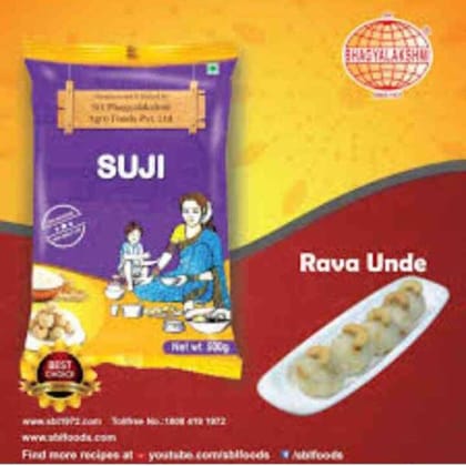 Sri Bhagyalakshmi Suji, 500 gm