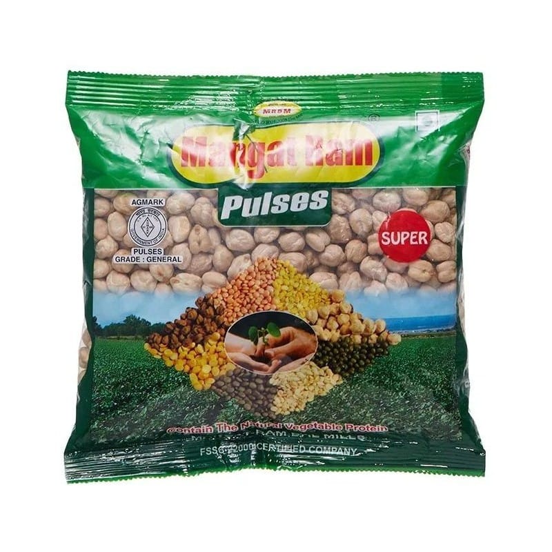Mangat Ram Safed Chana Doller, 500 gm
