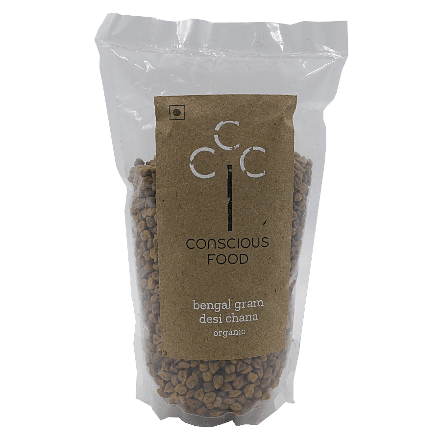 Conscious Food Bengal Gram, 500 G