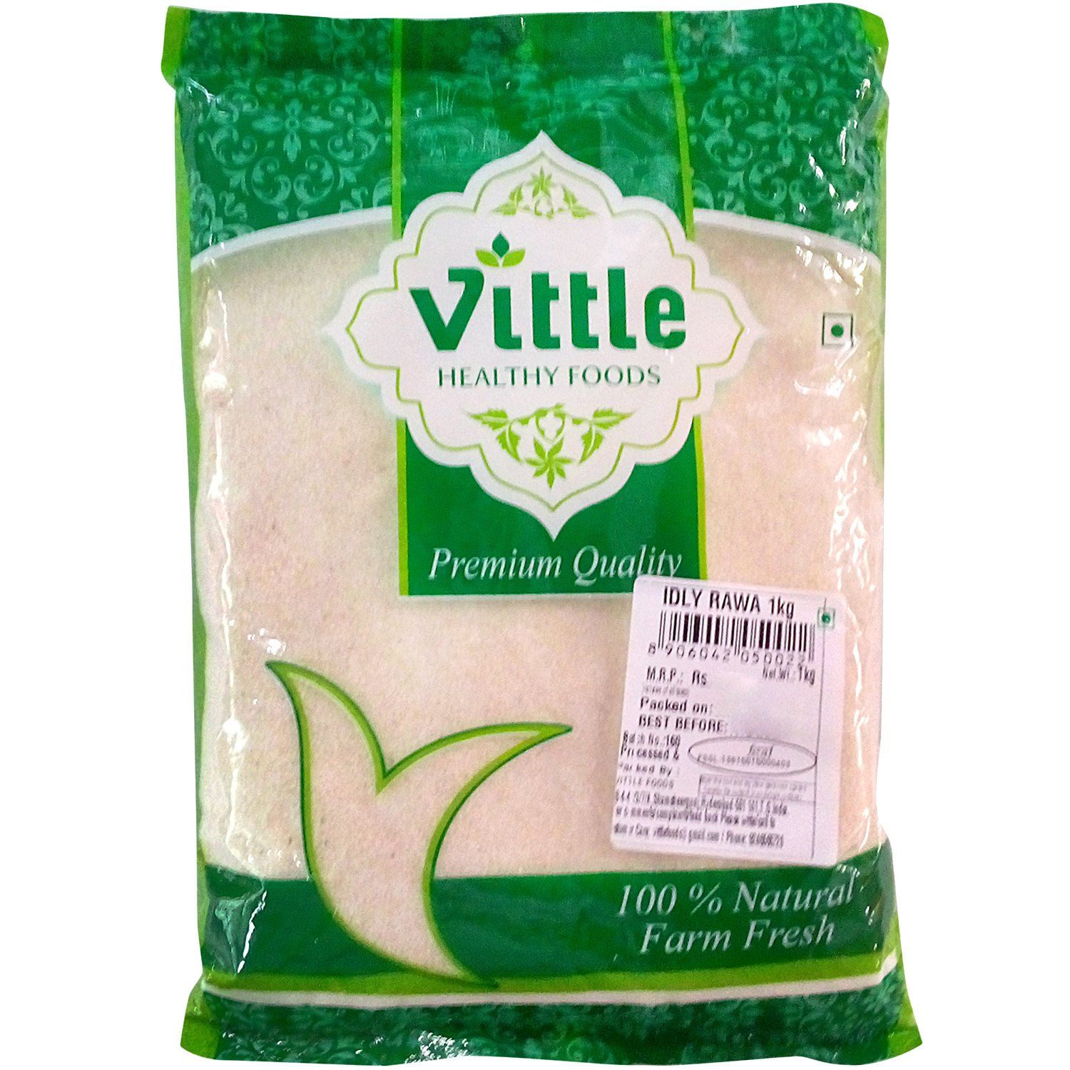 Vittle Foods Idly Rawa, 1kg Pack
