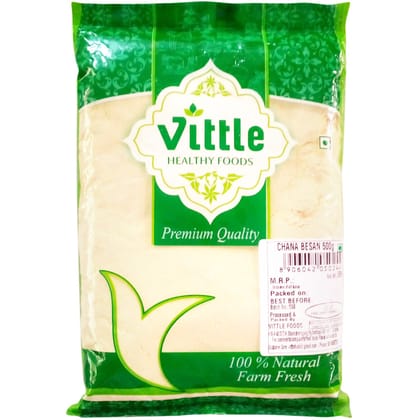 Vittle Foods Chana Besan, 500g Pouch