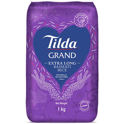 Tilda Extra Long Basmati Rice/Basmati Akki, 1 Kg
