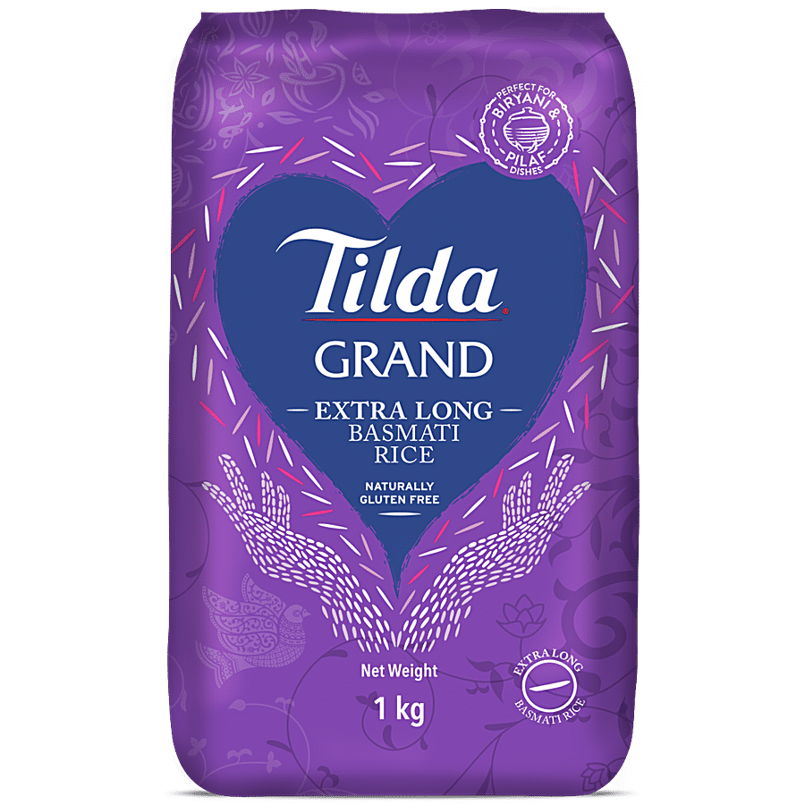 Tilda Extra Long Basmati Rice/Basmati Akki, 1 Kg