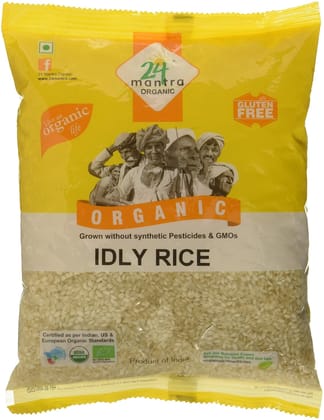 24 Mantra Organic Idly Rice, 1Kg