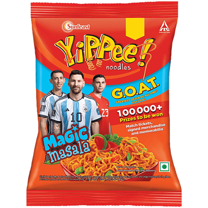 Sunfeast Yippee! Magic Masala Instant Noodles, 55 G Pouch