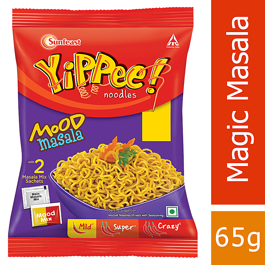 Sunfeast Yippee! Noodles Mood Masala, 65 G