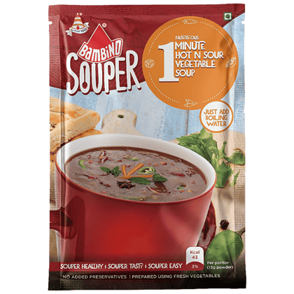 Bambino Soup Powder - Hot N Sour, 15 G