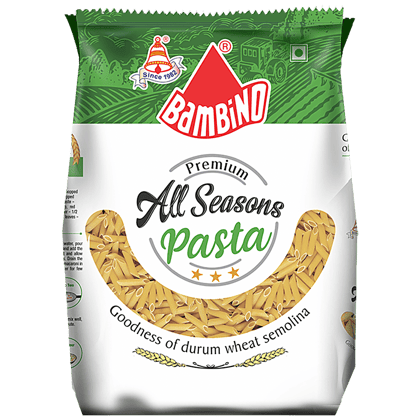 Bambino Premium All Seasons Penne Pasta - Goodness Of Durum Wheat Semolina, 400 G