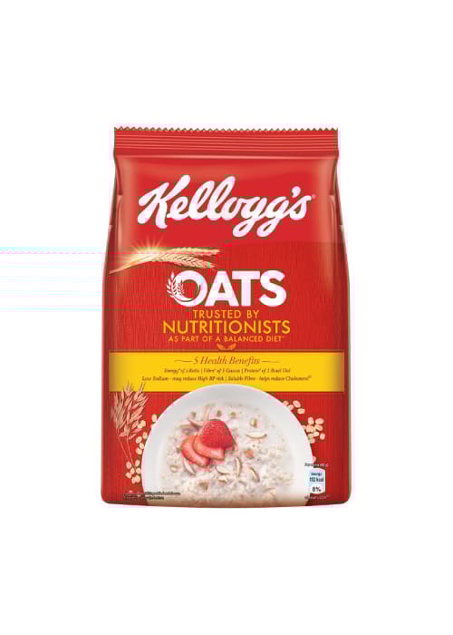 Kellogg's Crunchy Granola Almonds, Strawberries & Pumpkin Seeds Refill Pack, 450 gm