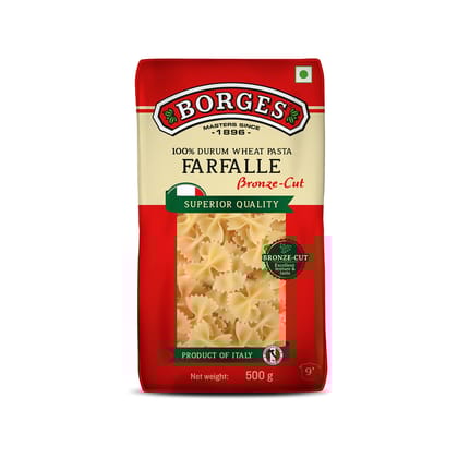 Borges Farfalle Durum Wheat Pasta, 500G