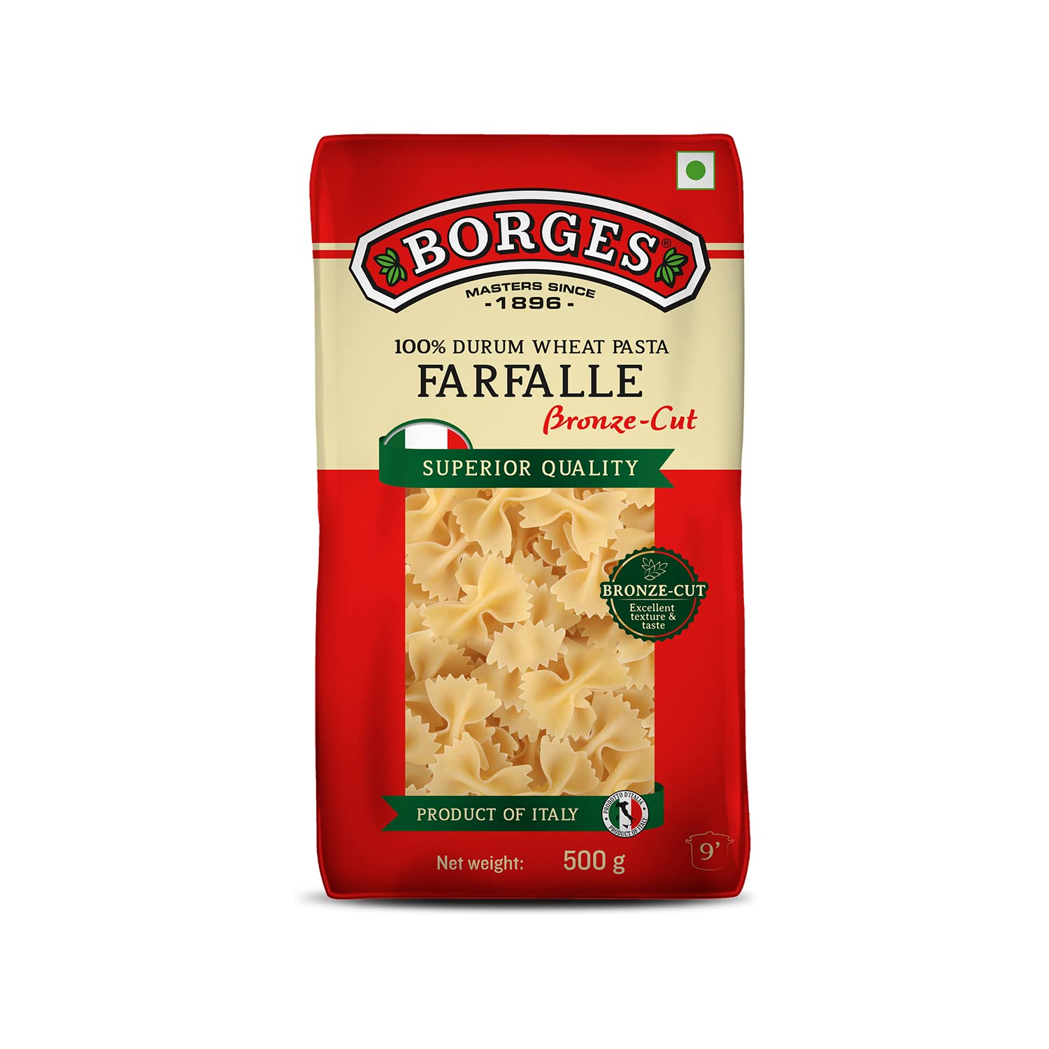 Borges Farfalle Durum Wheat Pasta, 500G