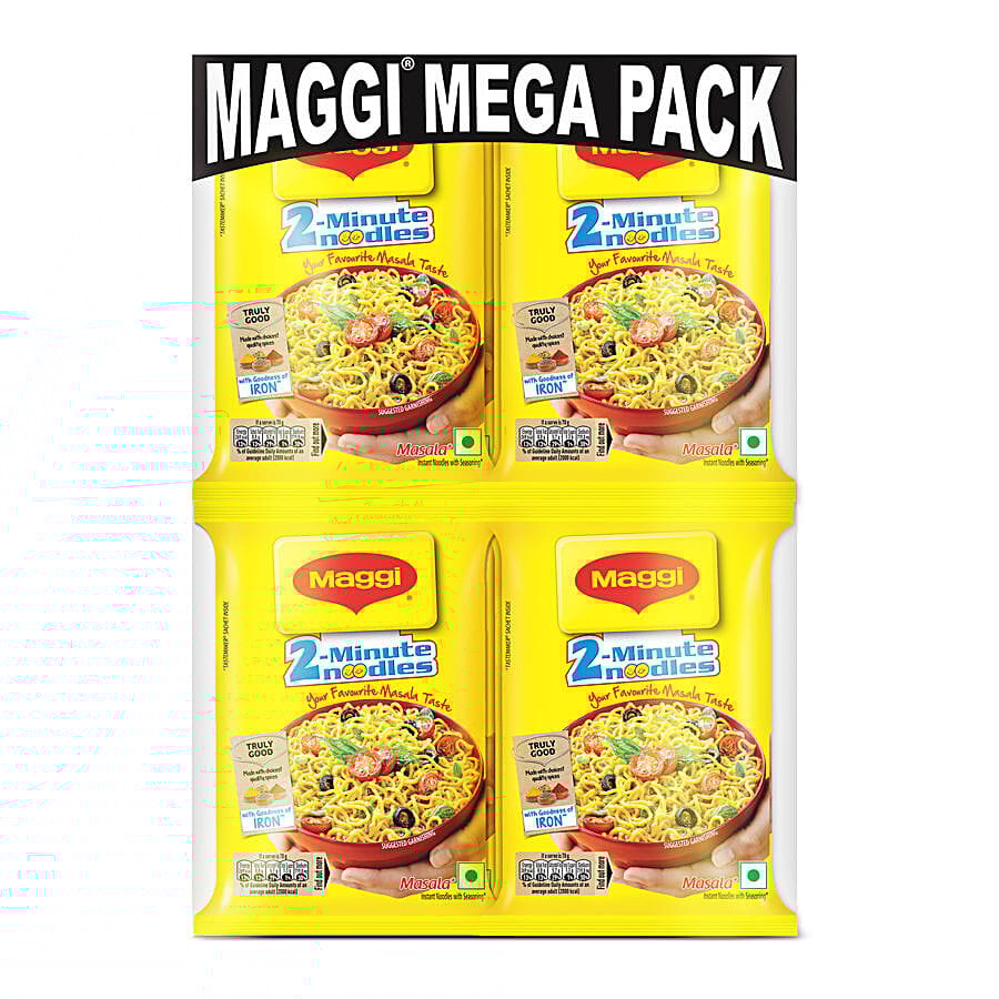 MAGGI 2-Minute Instant Noodles - Masala, 840 g (12 Packs x 70 g)