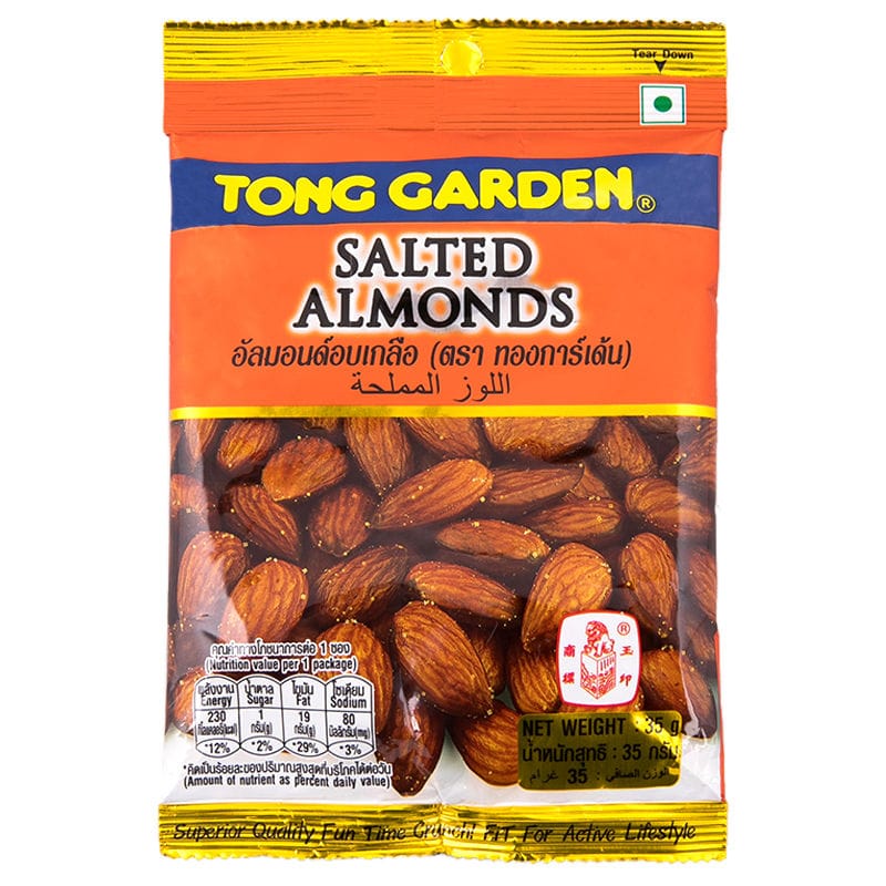 Tong Garden Salted Almonds, 35 gm