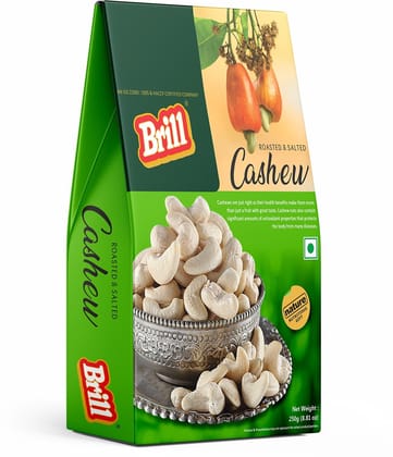 Brill Roasted & Salted Cashews (250 G)