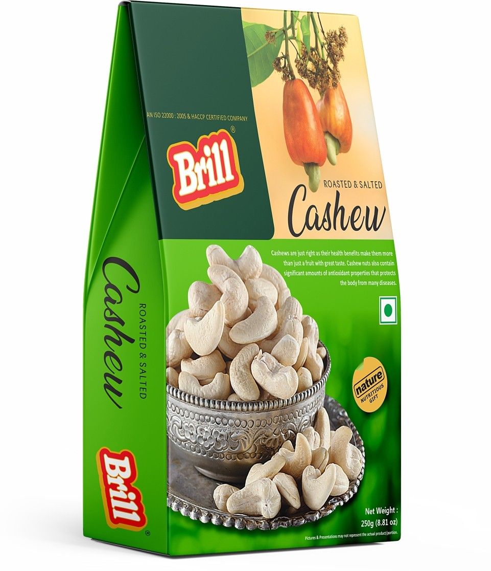 Brill Roasted & Salted Cashews (250 G)