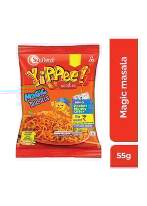 Sunfeast Yippee! Wow Masala Noodles, 55 gm
