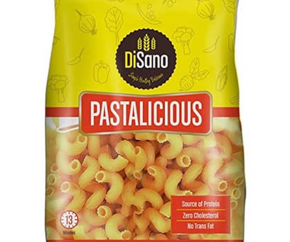 Disano Pastalicious 100% Durum Wheat Macaroni Pasta, Elbow, 500 gm